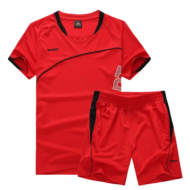 Adult Children Football Jerseys Men Boys Girls Student Soccer Sets Short Sports Kid Uniforms Fitness Socks Tracksuit Suits 02