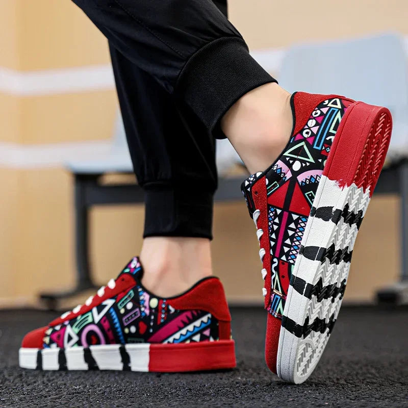 Men's Casual Sneakers Breathable Mesh Comfortable Lace-Up Men's Sneakers Man Shoes for Man Tenis Masculino