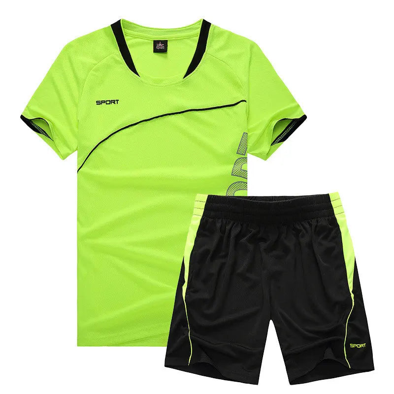 Adult Children Football Jerseys Men Boys Girls Student Soccer Sets Short Sports Kid Uniforms Fitness Socks Tracksuit Suits 02