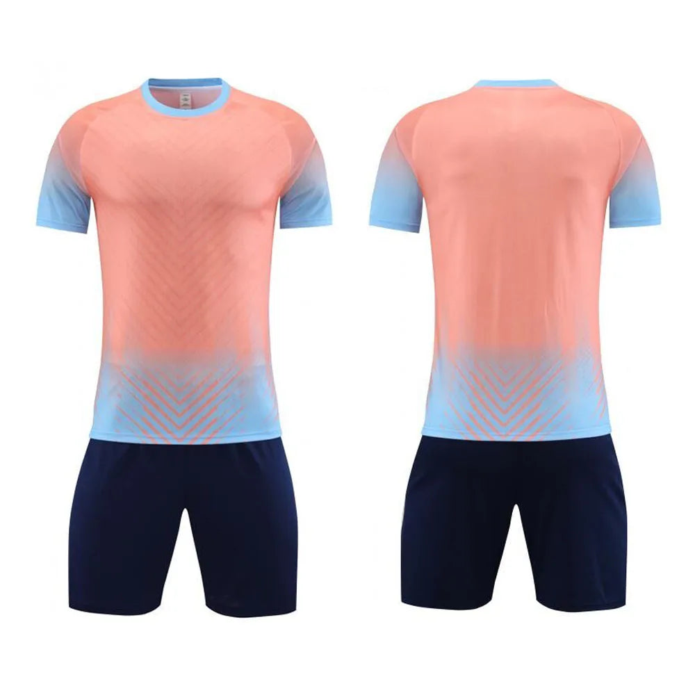 Adult Kid Football Jerseys Men Customize Soccer Uniform Sports Equipment Women Futsal Sportswear Child Training Tracksuit Outfit