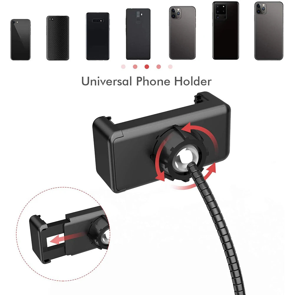 16/26/33cm LED Selfie Light Photography Lights With Tripod Bluetooth Remote Control Dimmable Ring Light For Video Live Fill Lamp