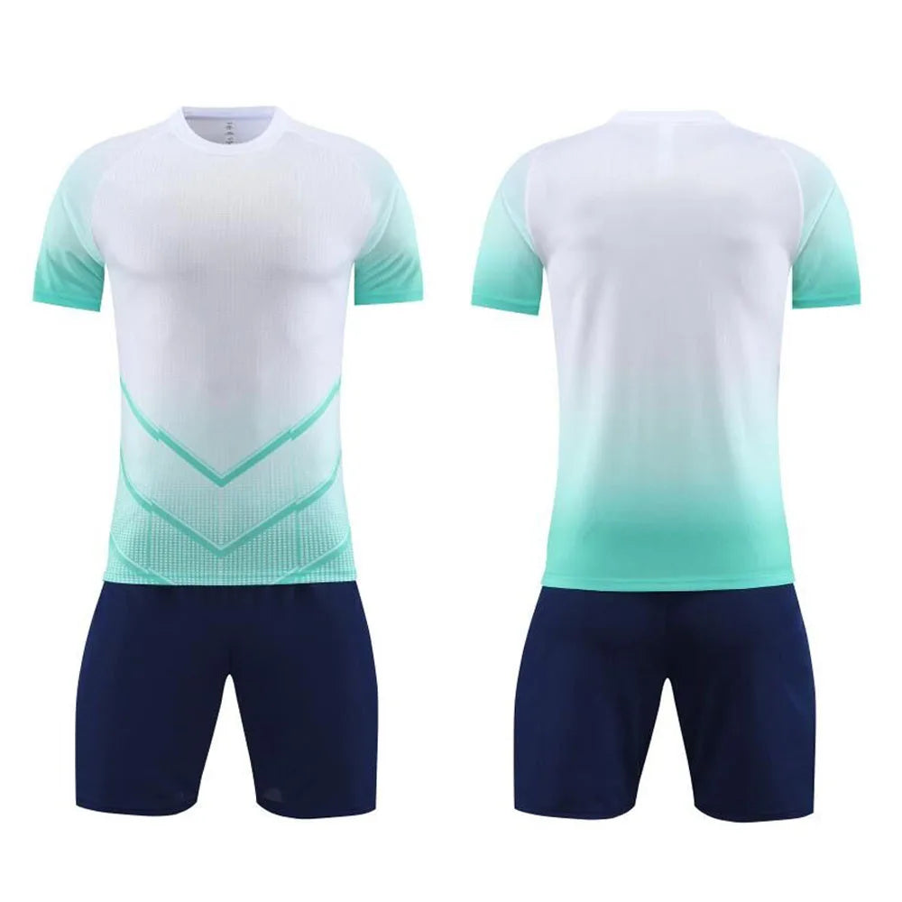 Adult Kid Football Jerseys Men Customize Soccer Uniform Sports Equipment Women Futsal Sportswear Child Training Tracksuit Outfit
