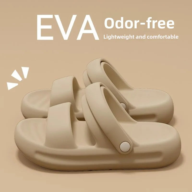 Women's Sandals 2026 New Summer Outdoor Fashion Heightening Work Special Soft Bottom Anti-slip Casual Slippers Ladies