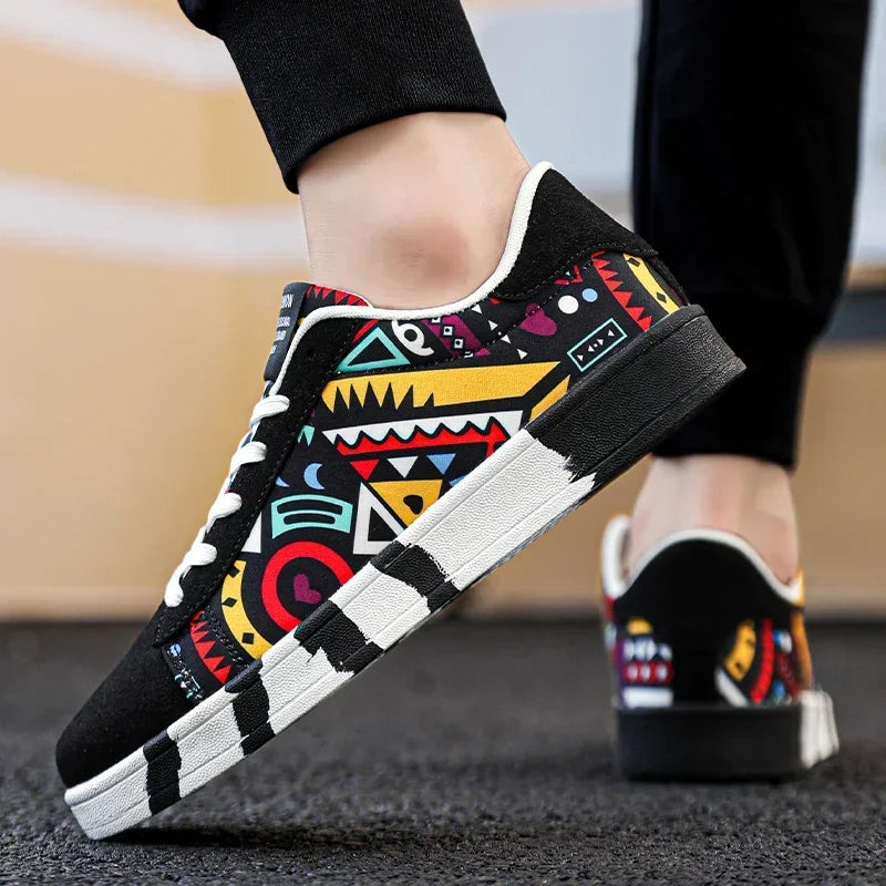 Men's Casual Sneakers Breathable Mesh Comfortable Lace-Up Men's Sneakers Man Shoes for Man Tenis Masculino
