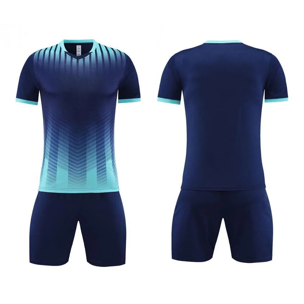 Adult Kid Football Jerseys Men Customize Soccer Uniform Sports Equipment Women Futsal Sportswear Child Training Tracksuit Outfit