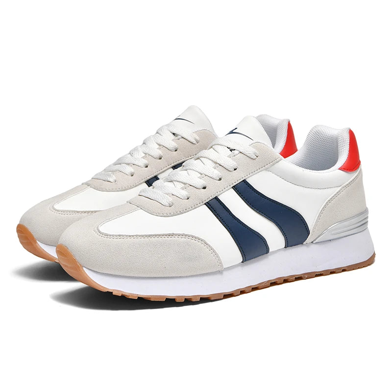 Zapatillas Hombre Retro Sneakers Men Soft Sole Casual Tenis Shoes Lightweight Non‑Slip Daily Walking Street Sports Footwear