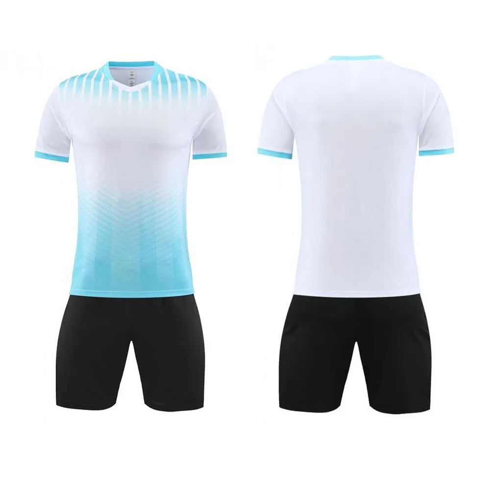 Adult Kid Football Jerseys Men Customize Soccer Uniform Sports Equipment Women Futsal Sportswear Child Training Tracksuit Outfit