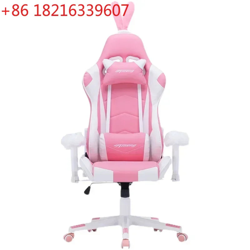 YAO silla computadora de oficina silla de gamer para el hogar con reposapiés