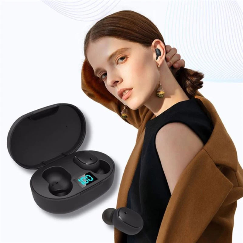 A6S TWS Earbuds Wireless Bluetooth Headset Touch Control Earphone With HD Mic Headphones Sports Waterproof Earphones For iPhone
