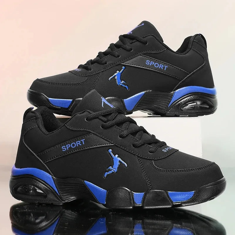 New Men's Sneakers Thick Sole Comfortable Casual Shoes Lightweight Breathable Fashion Running Shoes Luxury Male Tenis Masculino