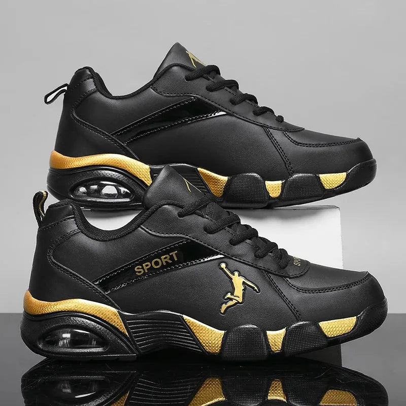 New Men's Sneakers Thick Sole Comfortable Casual Shoes Lightweight Breathable Fashion Running Shoes Luxury Male Tenis Masculino