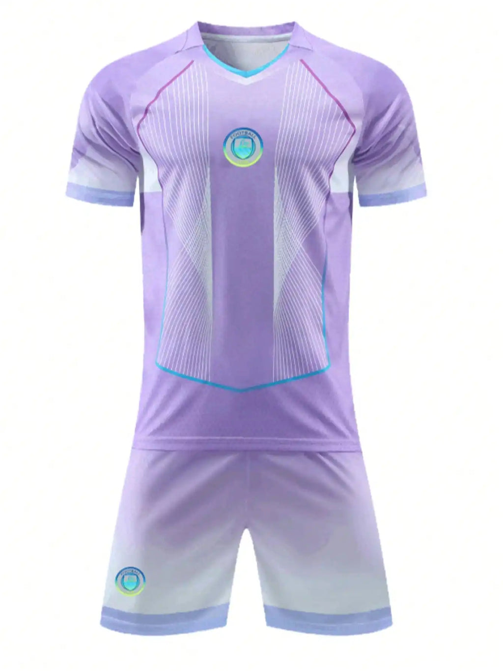 High Quality Breathable Cool T-Shirt Shorts Football Suit Set