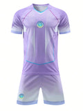 High Quality Breathable Cool T-Shirt Shorts Football Suit Set